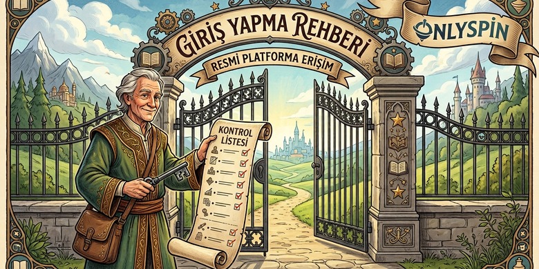 OnlySpin giriş rehberi görseli