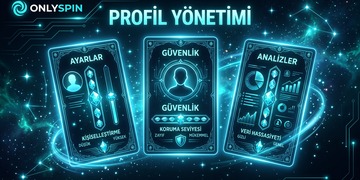OnlySpin profil yönetimi oyunu
